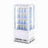 Bromic Flat Glass 78L LED Countertop Beverage Chiller - CT0080G4W